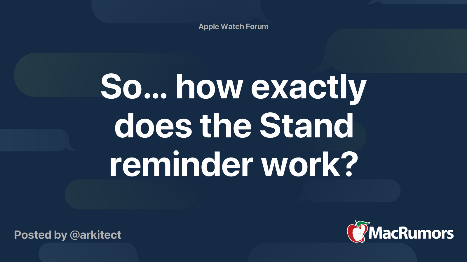 Apple watch reminder to stand hot sale