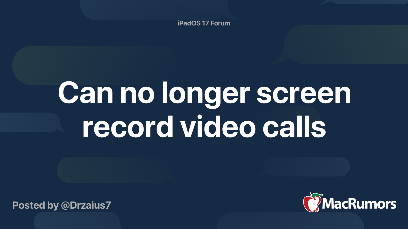 why can t you screen record phone calls