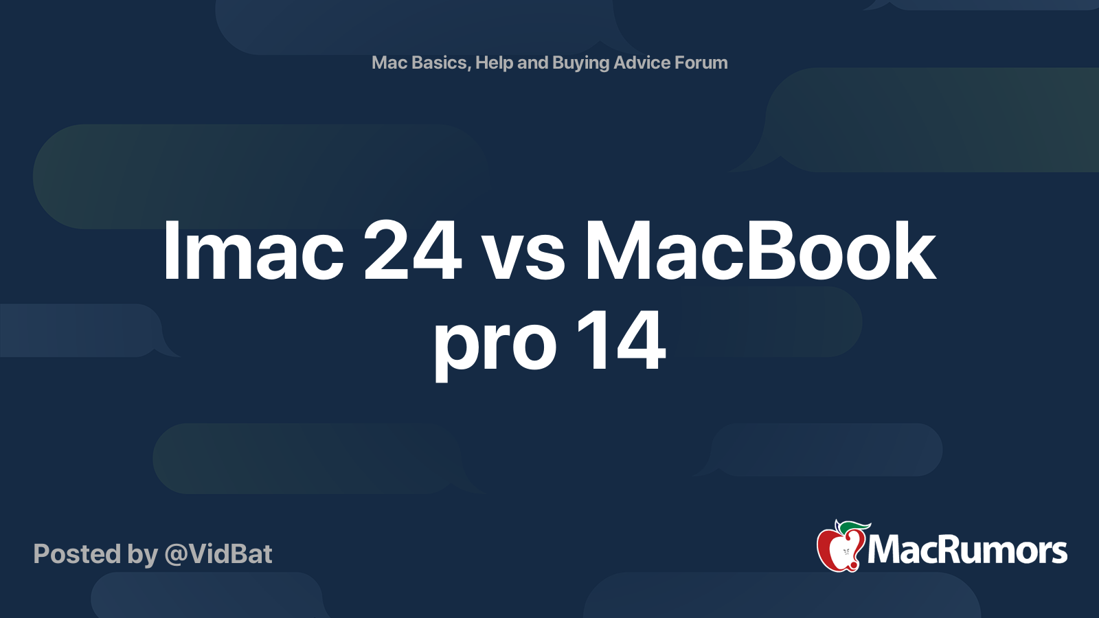 imac 24 vs macbook pro 14