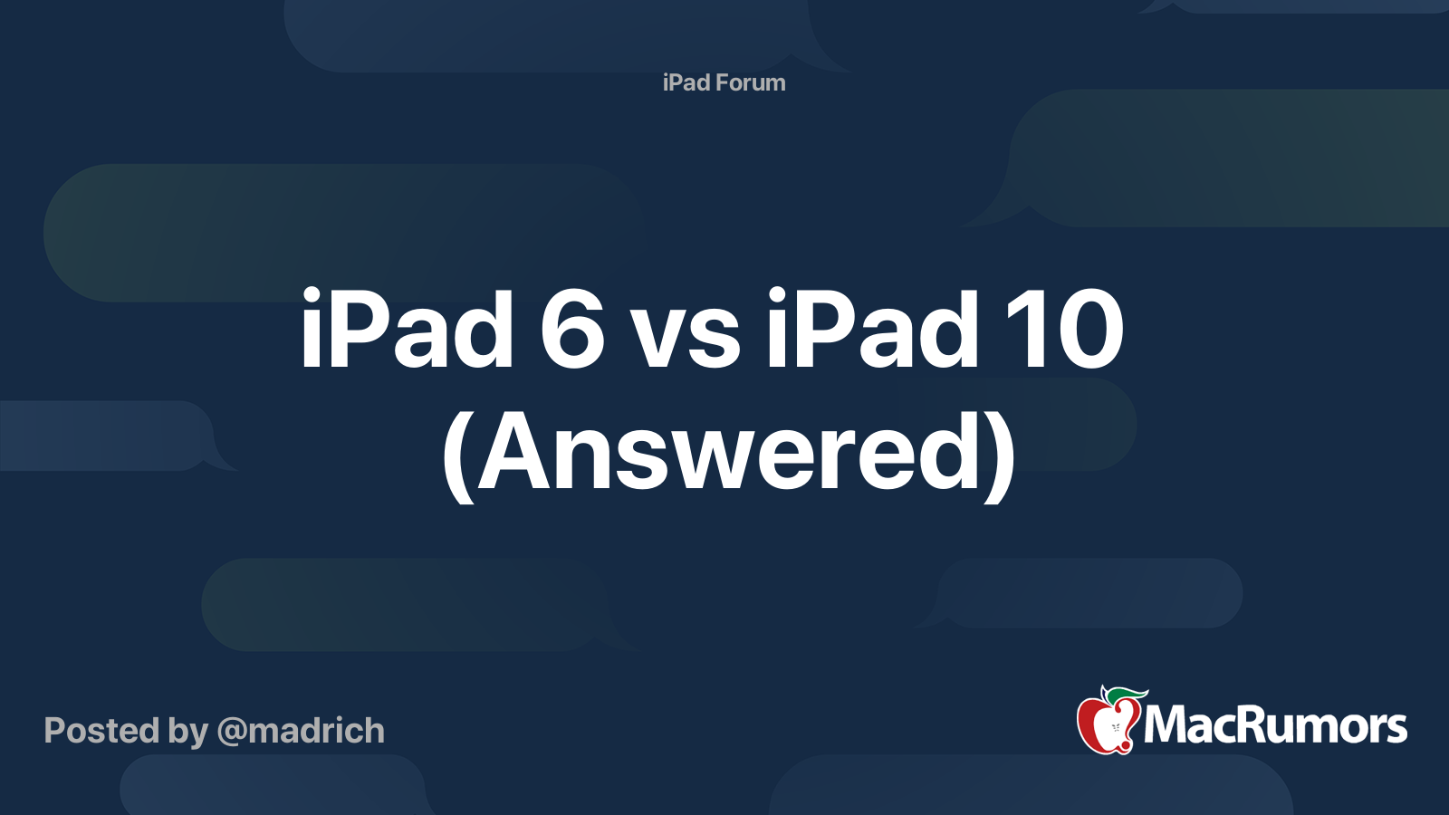 ipad 6 vs 8