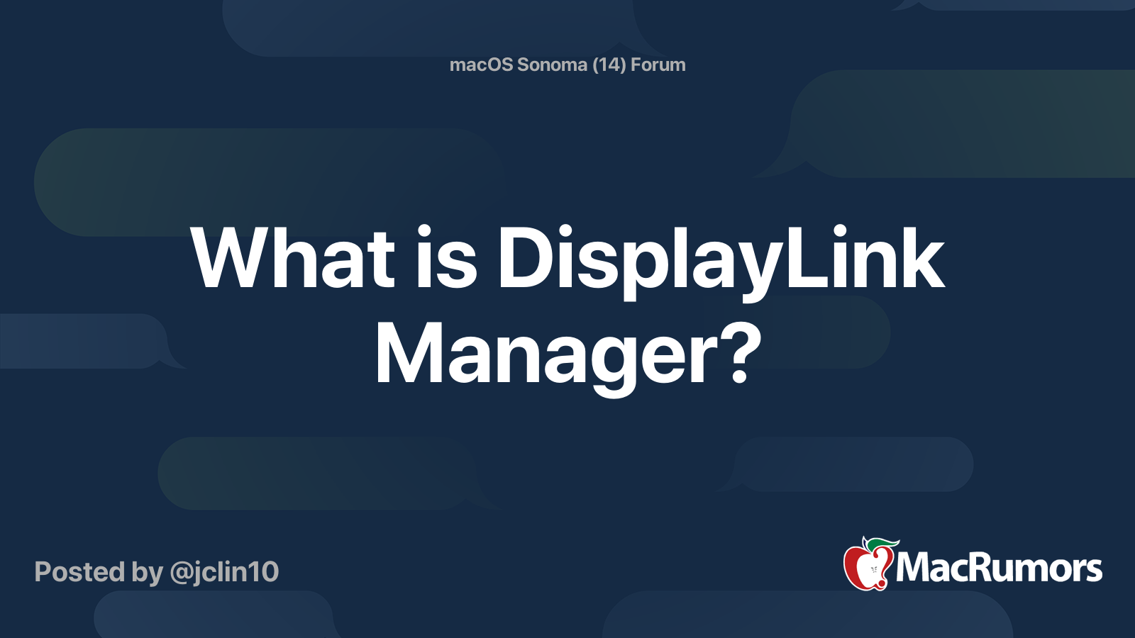 what-is-displaylink-manager-macrumors-forums