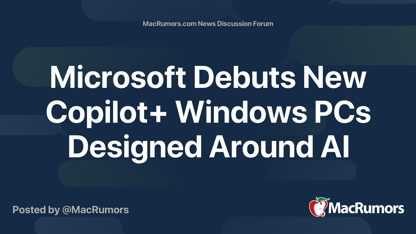 Microsoft Debuts New Copilot+ Windows PCs Designed Around AI ...