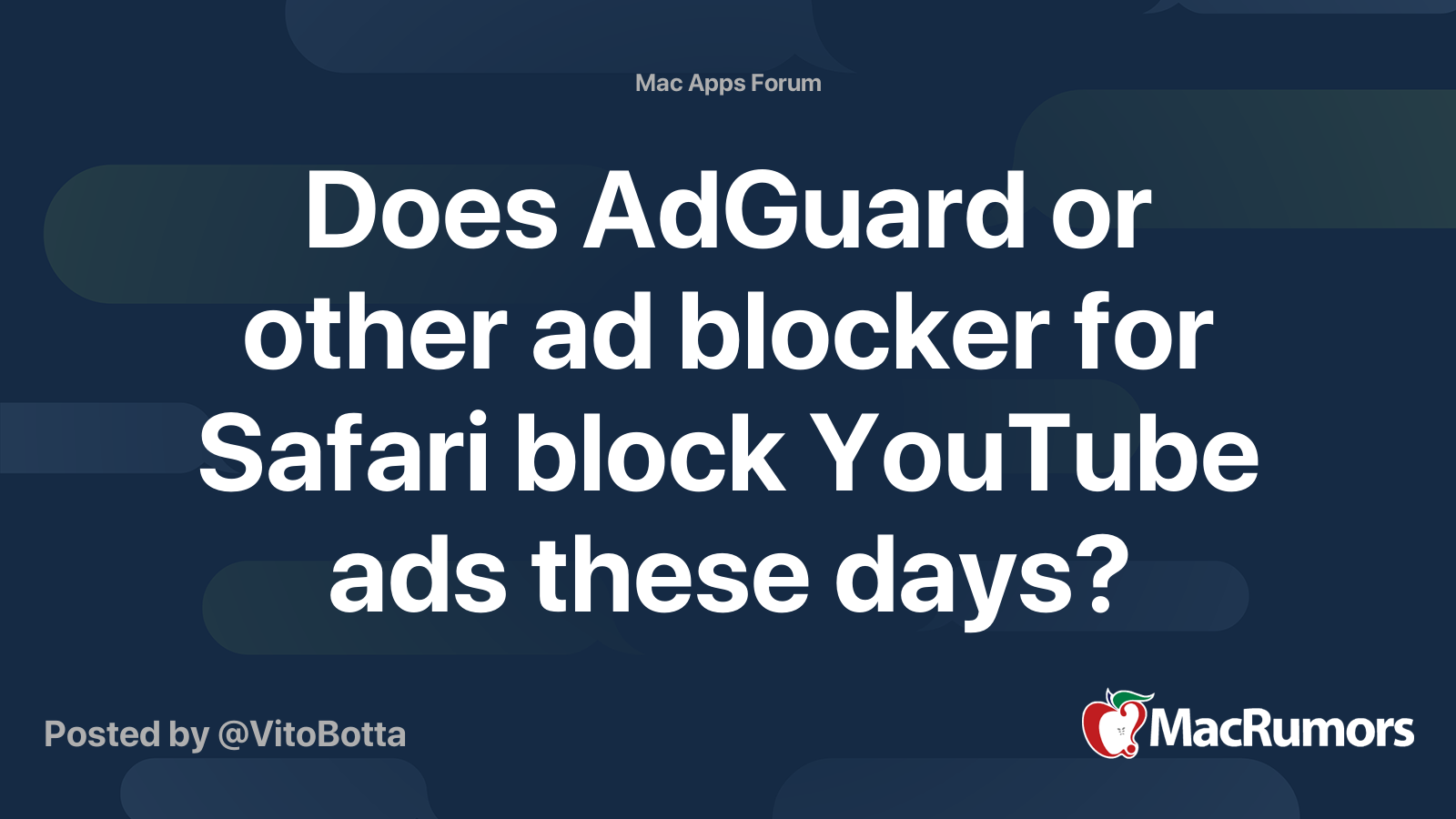 adguard youtube safari