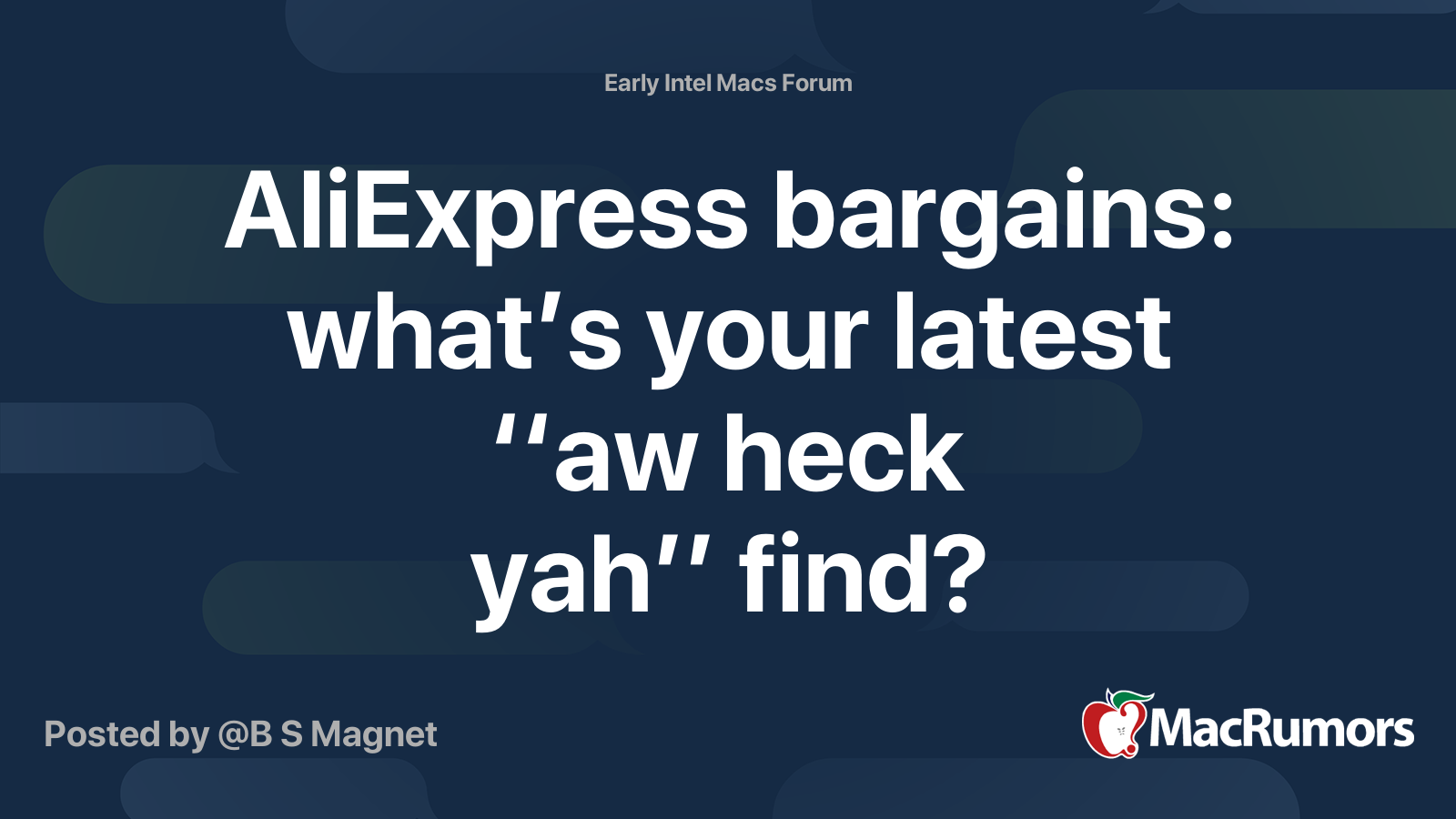 AliExpress bargains: what’s your latest ‘‘aw heck yah’’ find ...