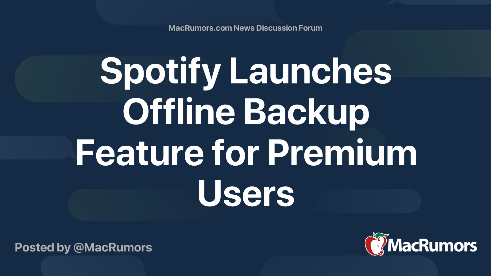 Spotify Launches Offline Backup Feature for Premium Users | Page 2 ...