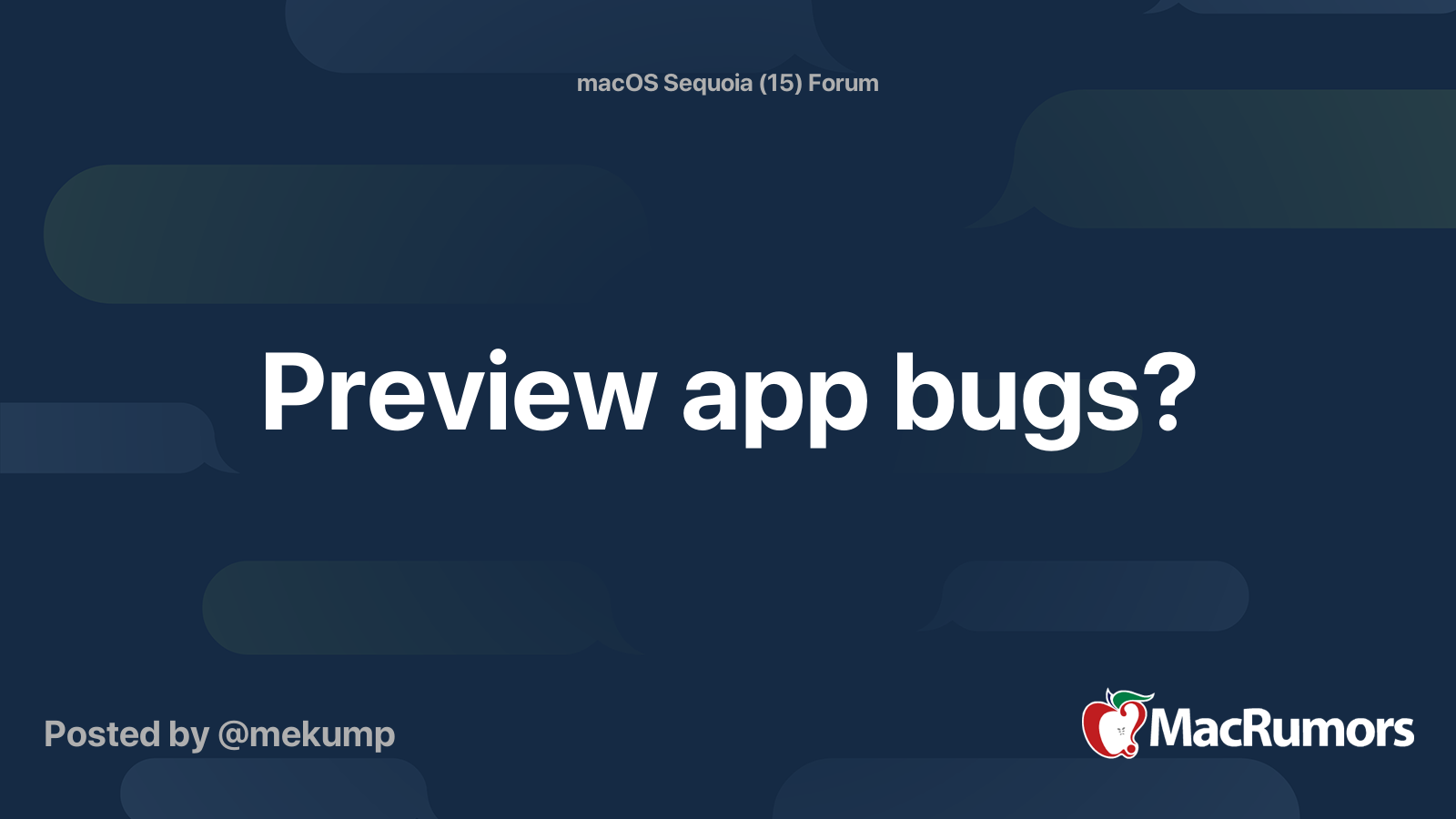 Preview app bugs? | MacRumors Forums