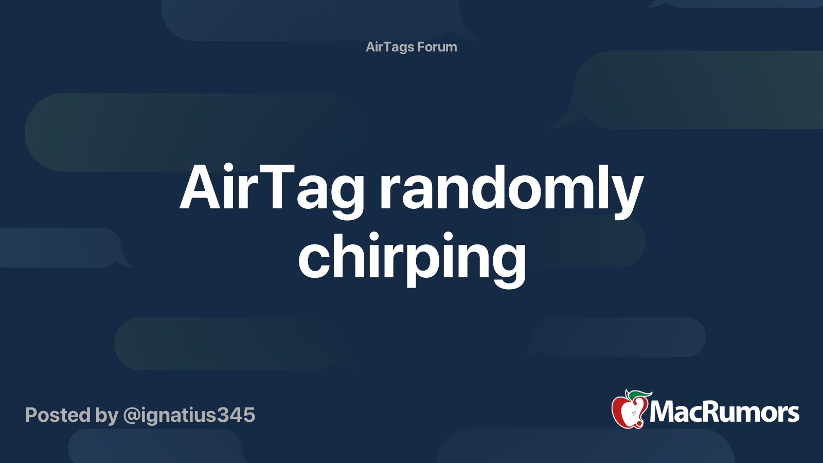 How Apple AirTag Sounds Work