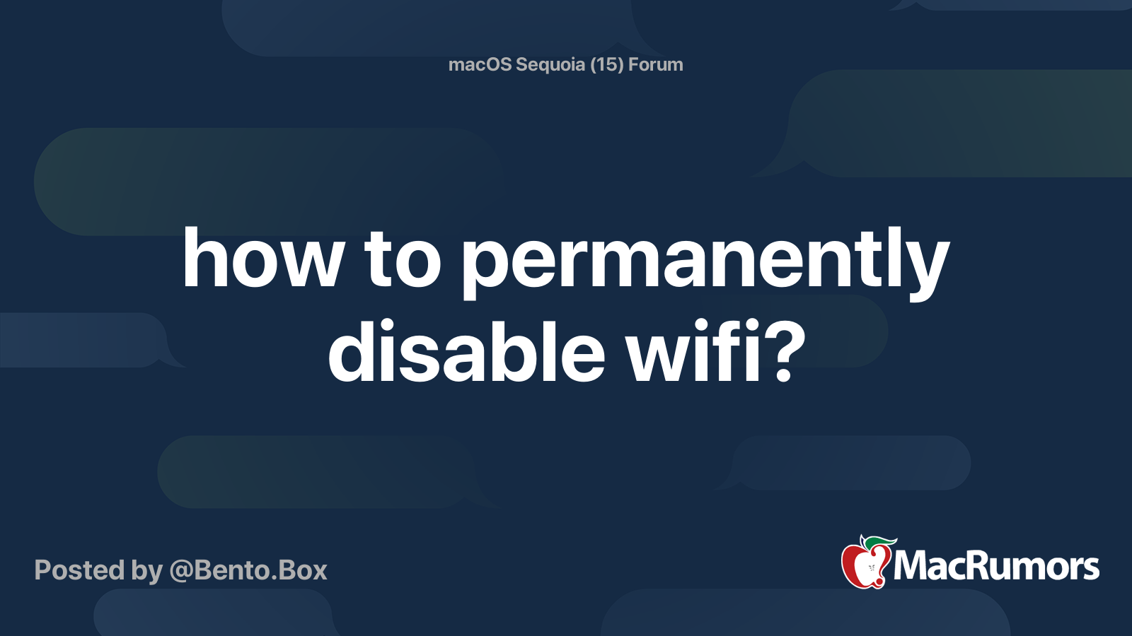 HOW TO DISABLE WIFI ON LAPTOP PERMANENTLY intelligence overview