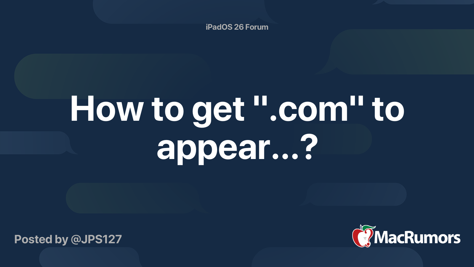 How to get 