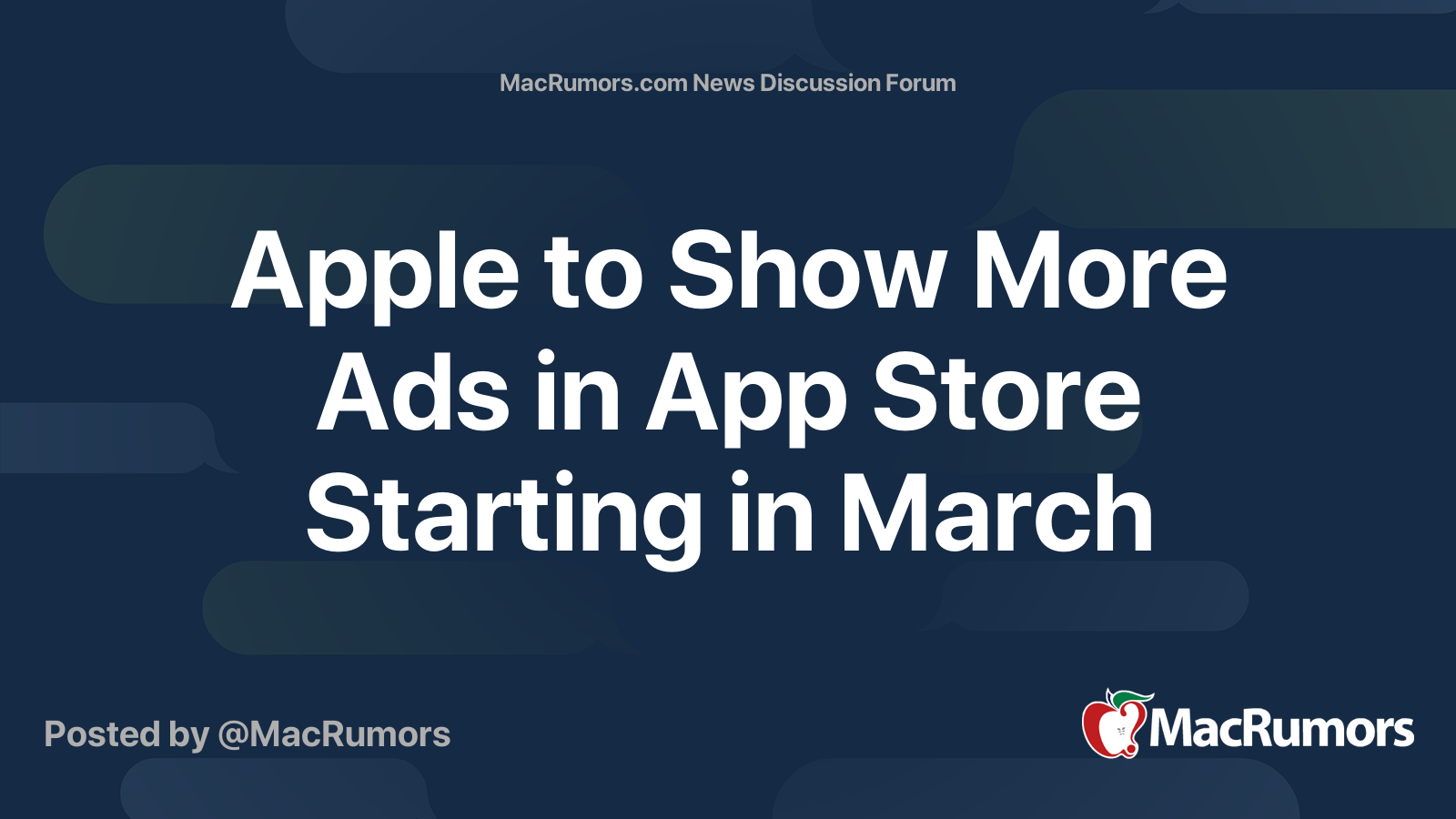Apple to Show More Ads in App Store Starting in March | Page 3 ...