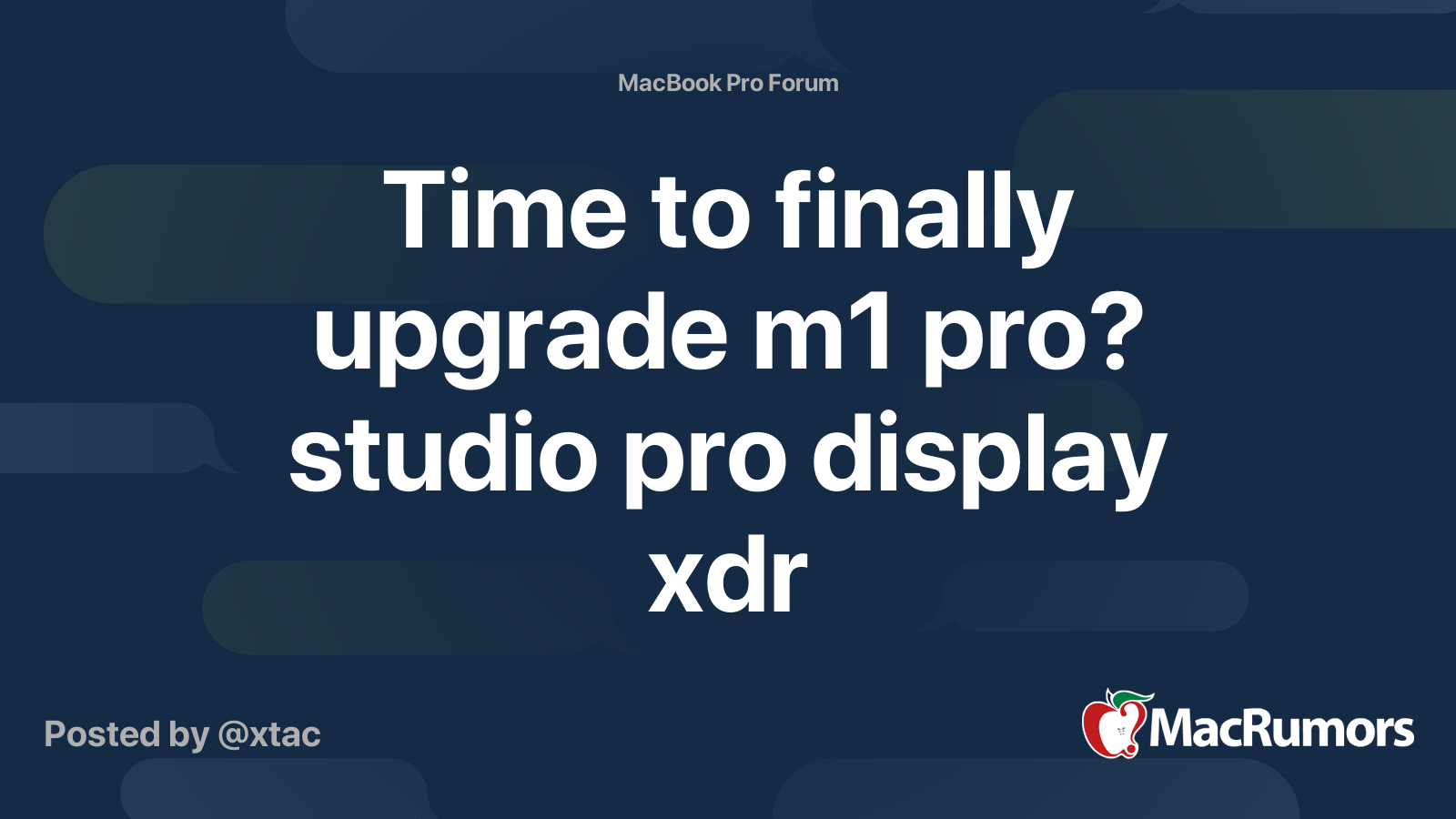 M1 Pro Upgrade Alert: Studio Display XDR Unveiled