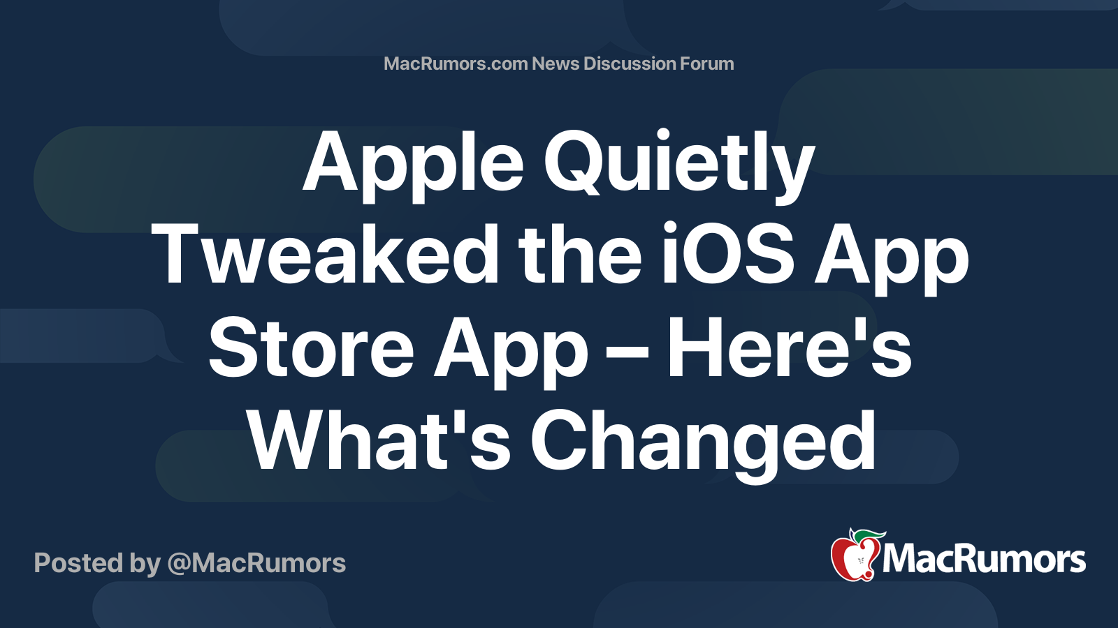 Apple Quietly Tweaked the iOS App Store App – Here's What's Changed ...