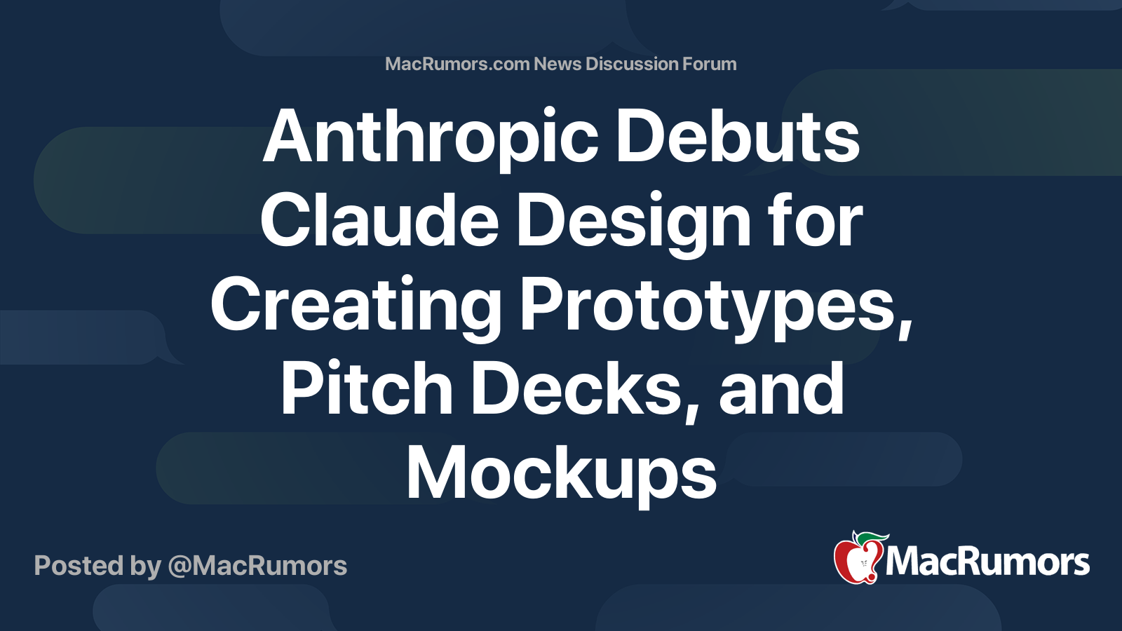 Anthropic Debuts Claude Design for Creating Prototypes, Pitch Decks ...