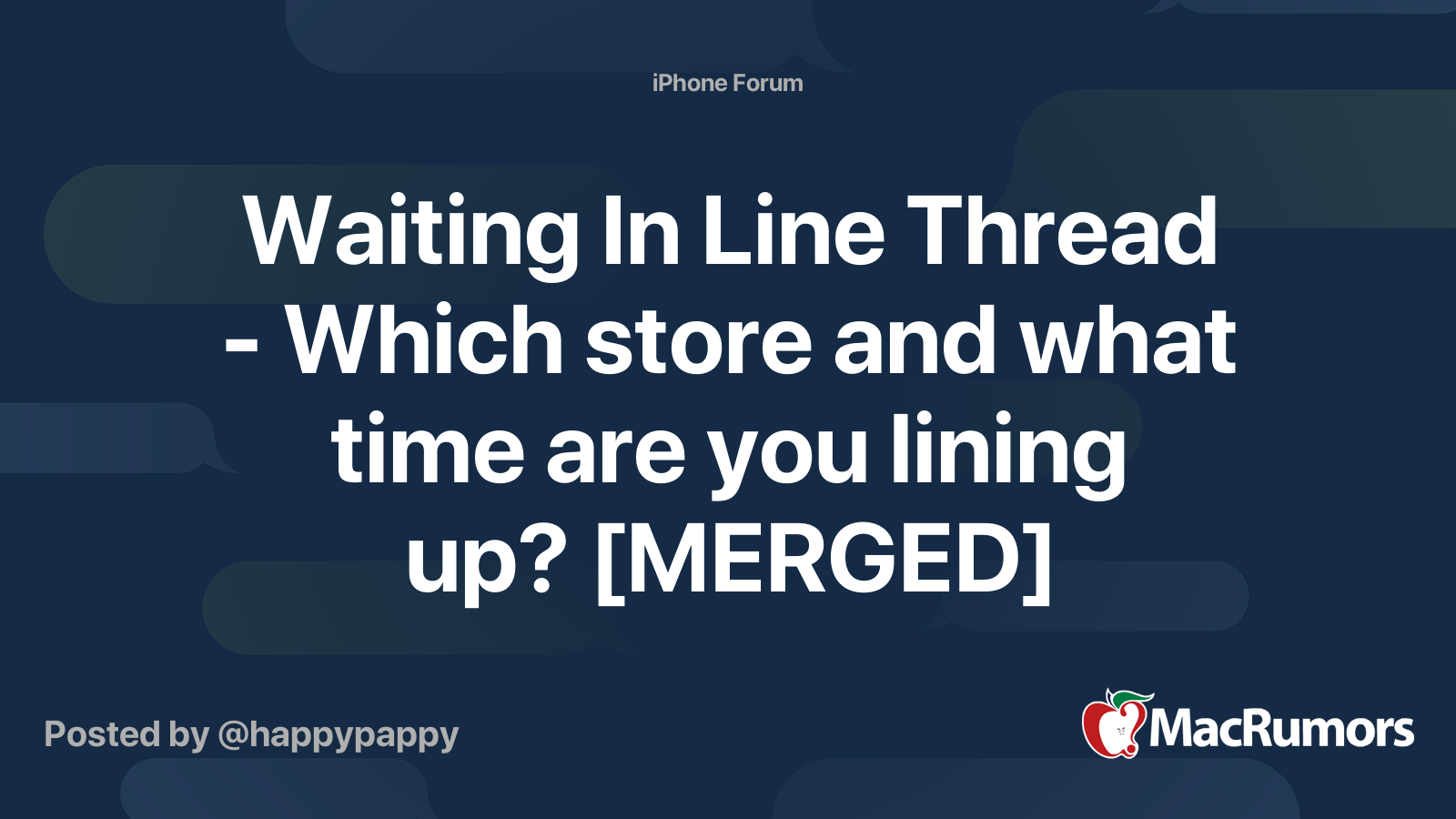 Waiting In Line Thread - Which store and what time are you lining up ...