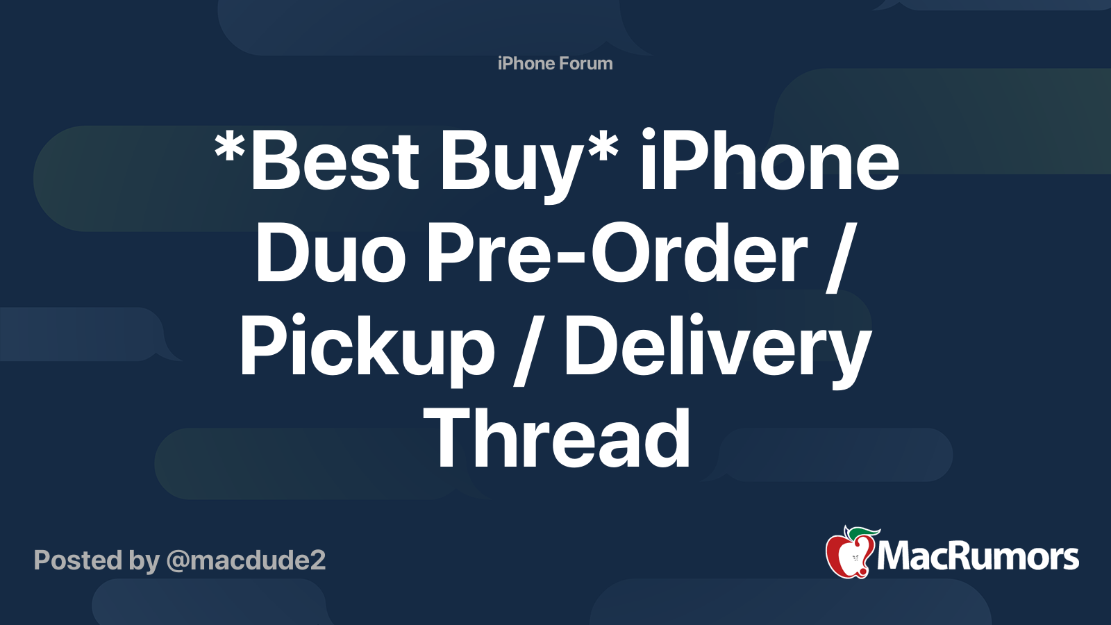 *Best Buy* iPhone Duo Pre-Order / Pickup / Delivery Thread | Page 4 ...