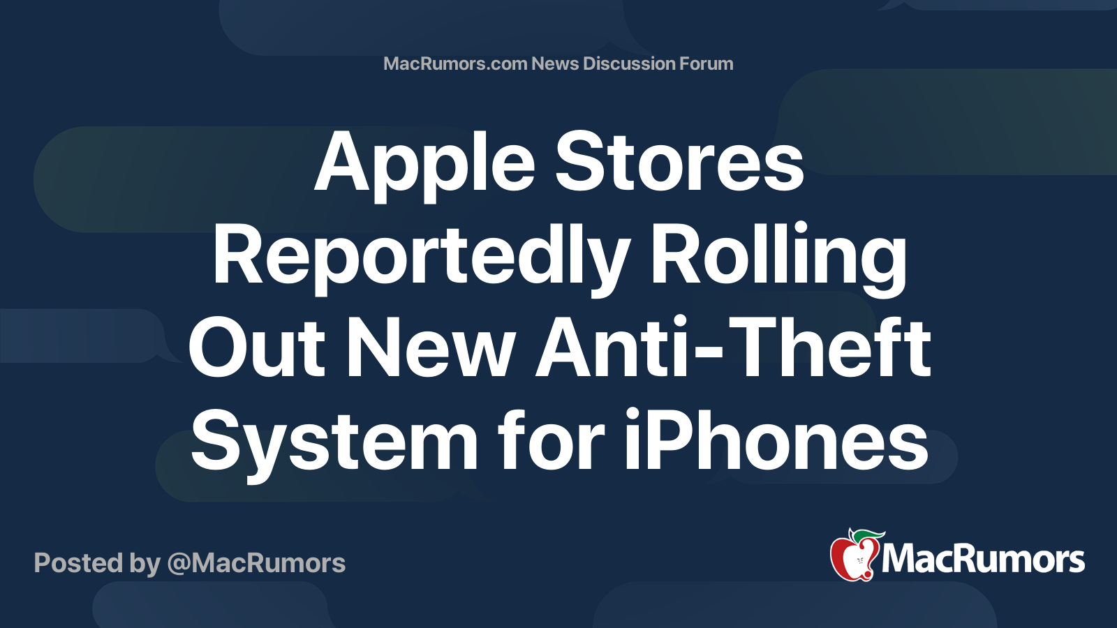 Apple Stores Reportedly Rolling Out New Anti-Theft System for iPhones ...