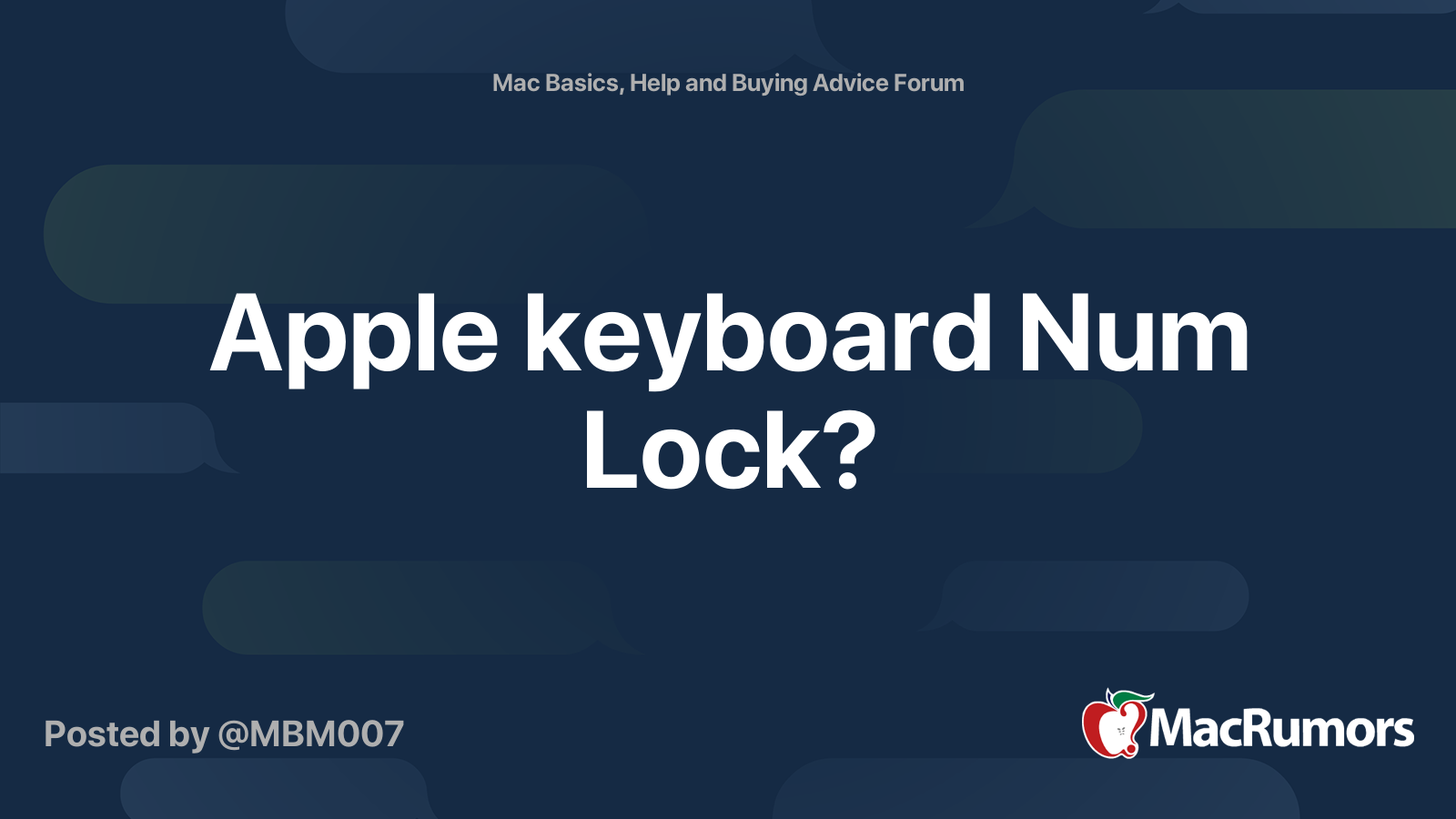 apple-keyboard-num-lock-macrumors-forums