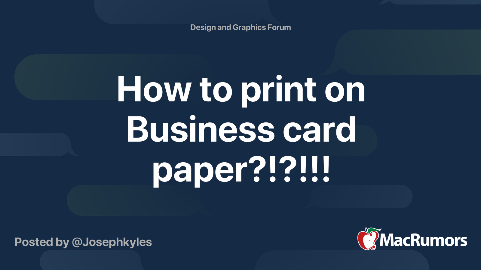 how-to-print-on-business-card-paper-macrumors-forums