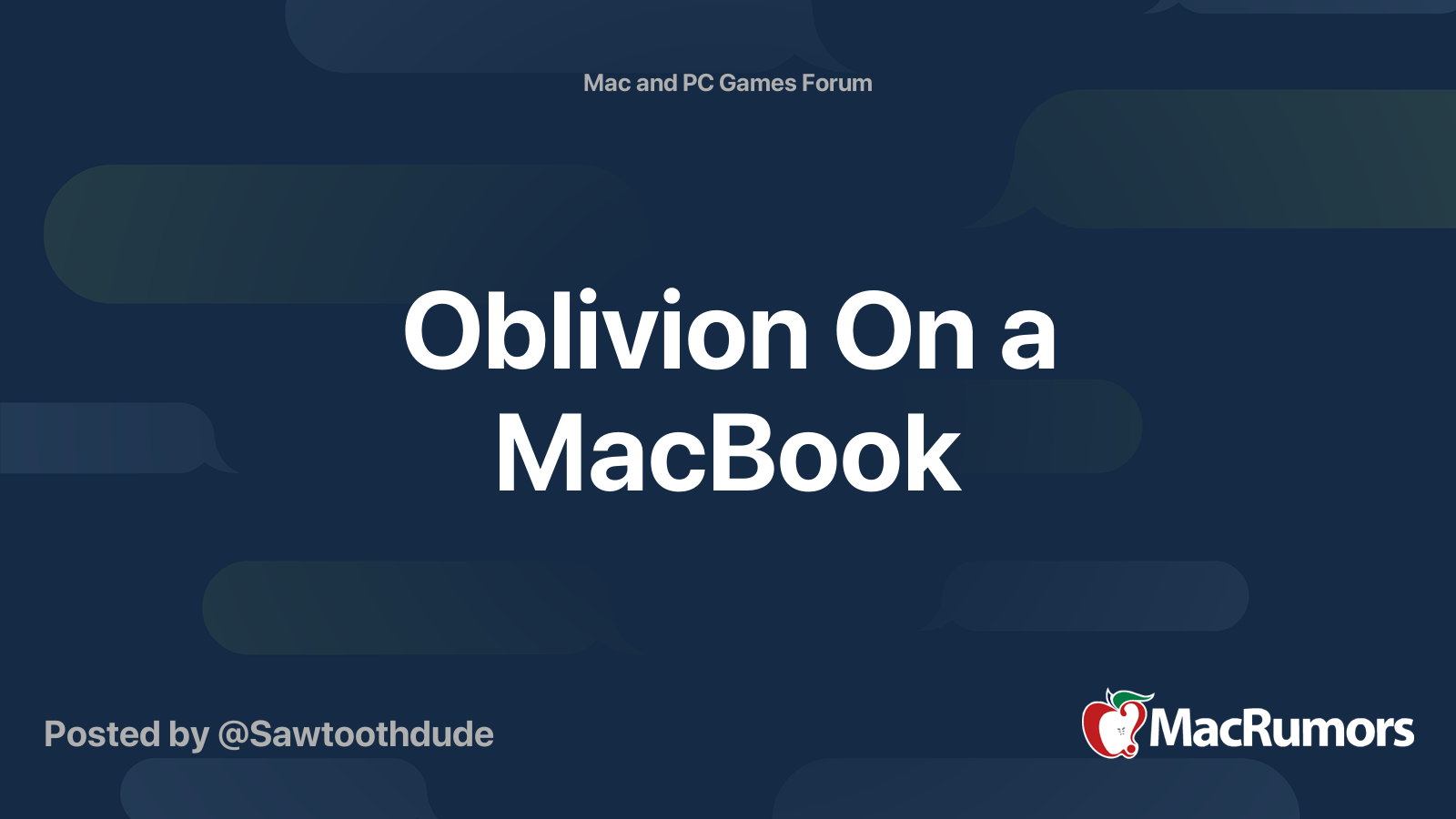 oblivion macbook air