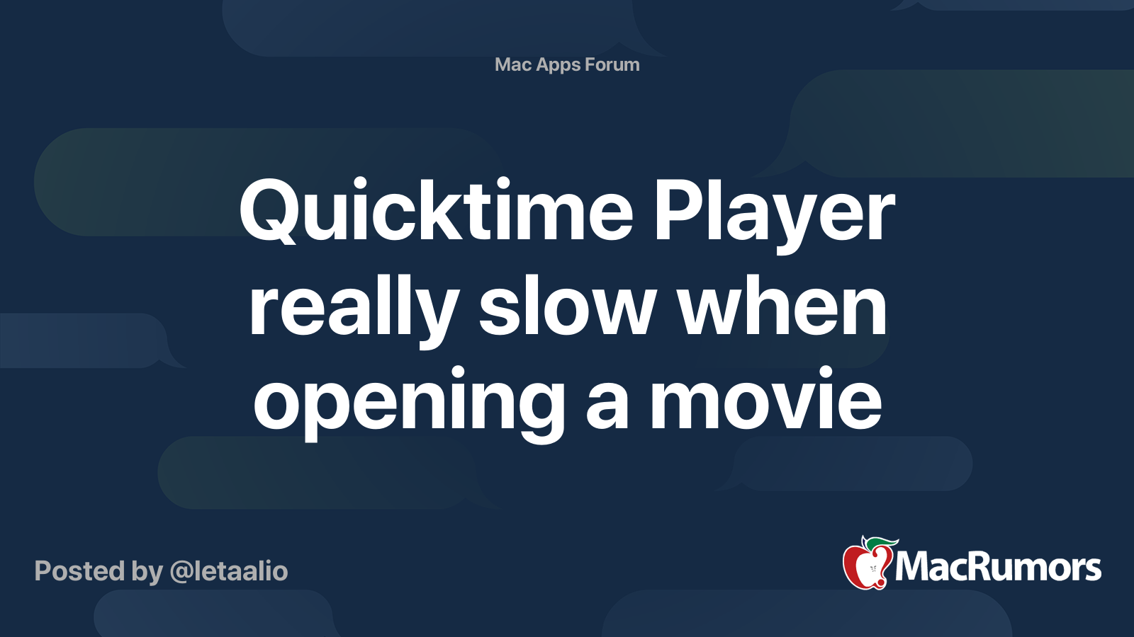 Apple quicktime player for mac