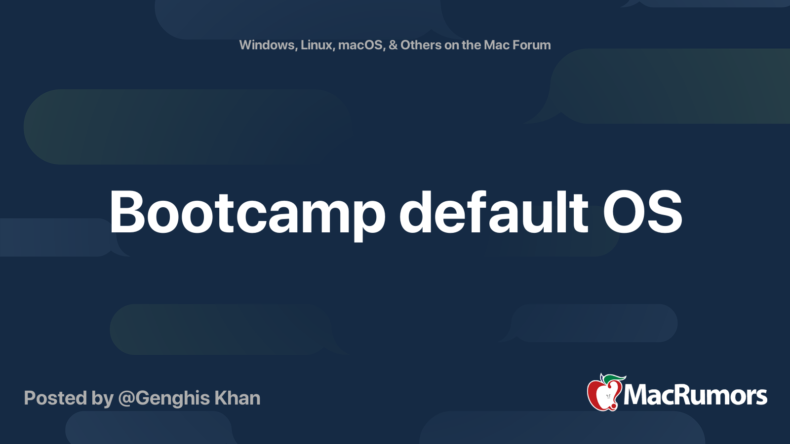 Как в bootcamp перейти на mac os обратно