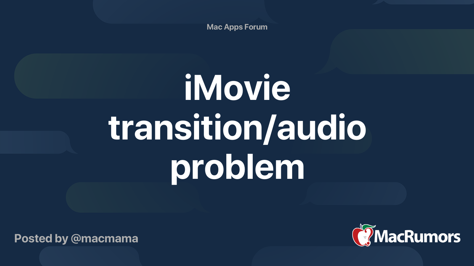 Custom imovie transitions project