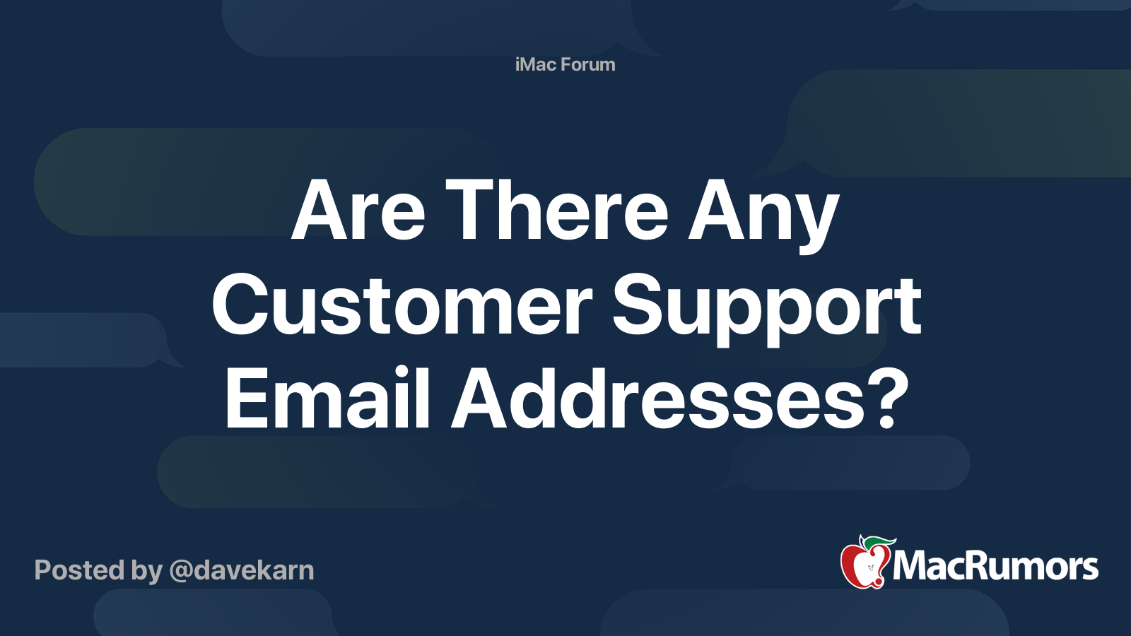 are-there-any-customer-support-email-addresses-macrumors-forums