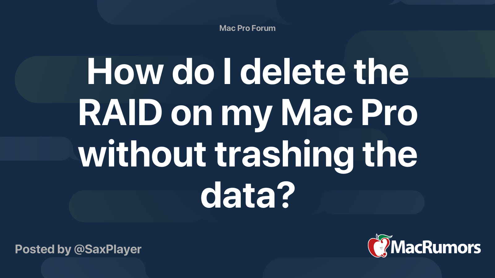 how-do-i-delete-the-raid-on-my-mac-pro-without-trashing-the-data