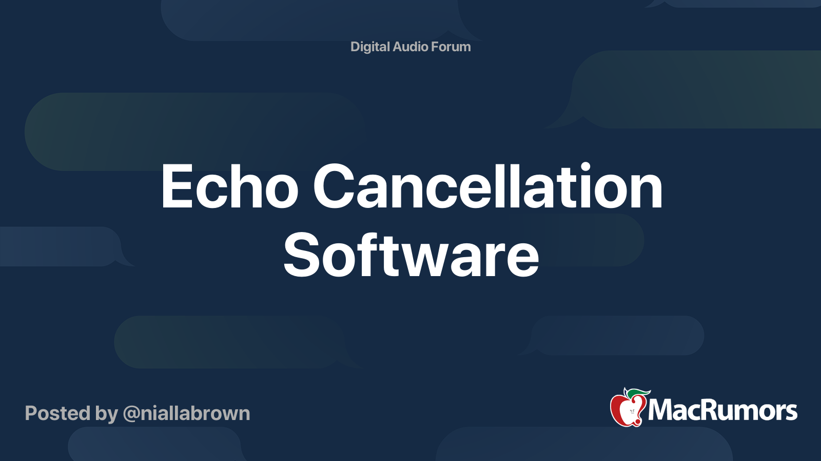 echo-cancellation-software-macrumors-forums