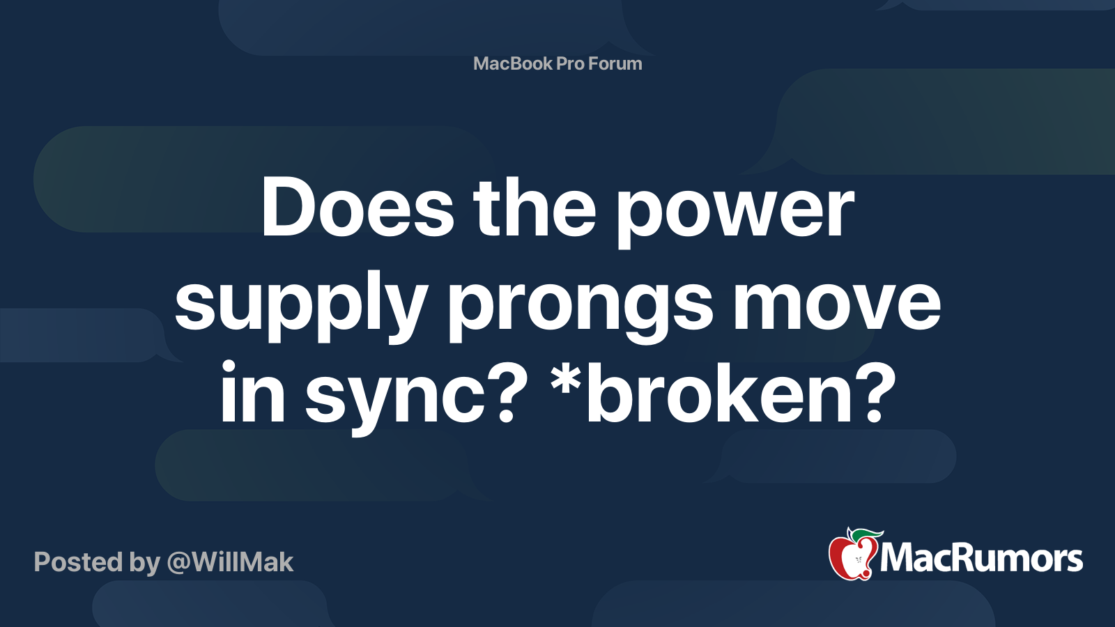 does-the-power-supply-prongs-move-in-sync-broken-macrumors-forums