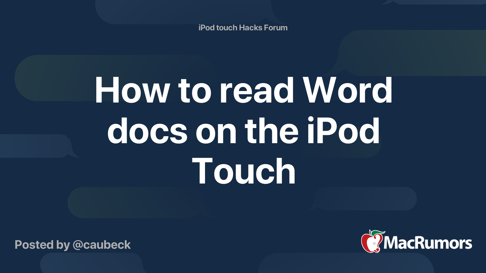 how-to-read-word-docs-on-the-ipod-touch-macrumors-forums