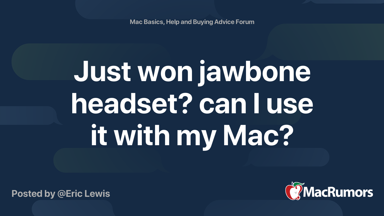 Jawbone For Mac
