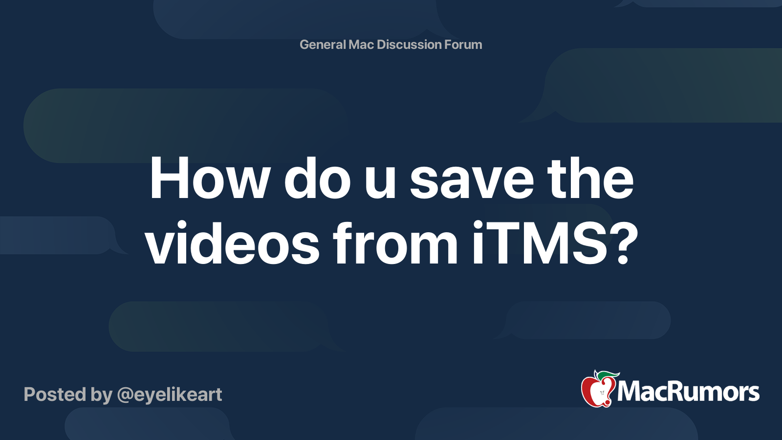 how-do-u-save-the-videos-from-itms-macrumors-forums