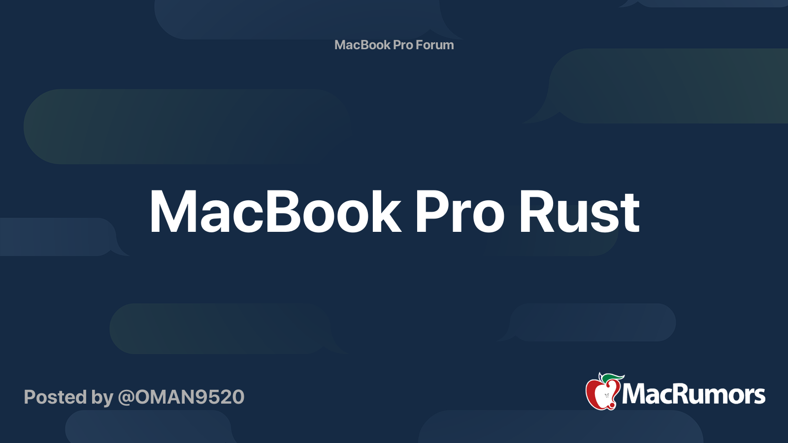 Rust away mac os update