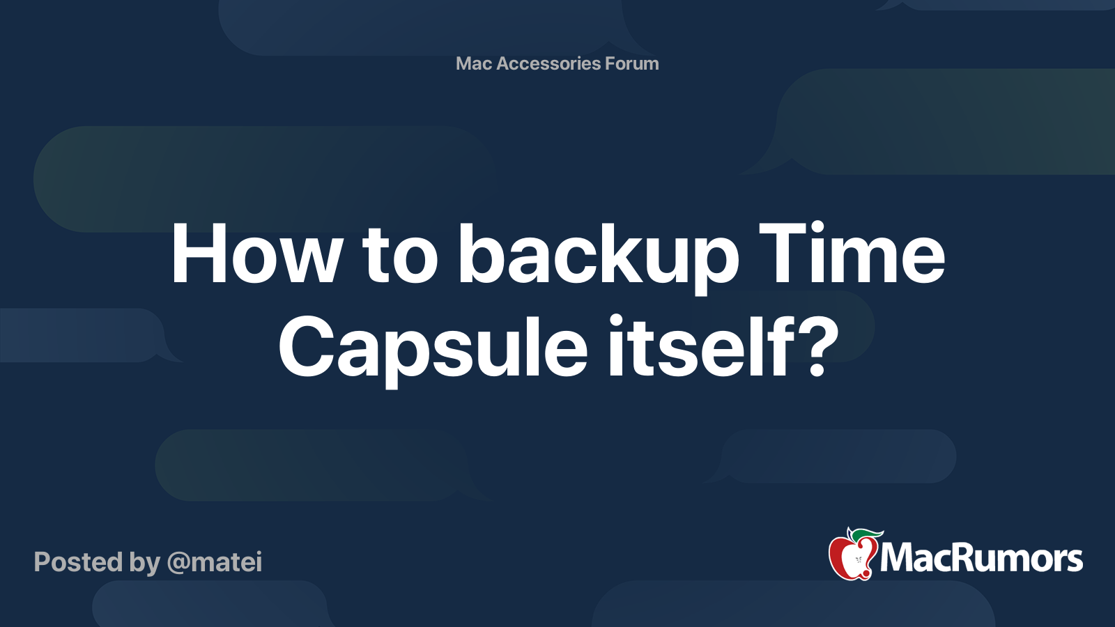 how-to-backup-time-capsule-itself-macrumors-forums