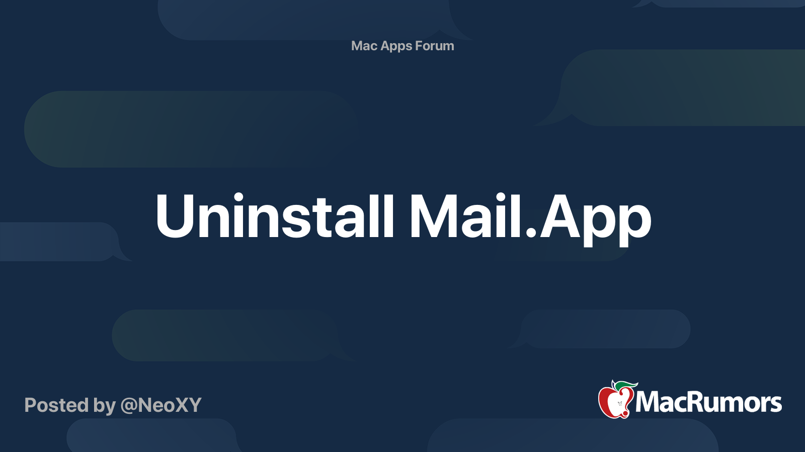 uninstall-mail-app-macrumors-forums