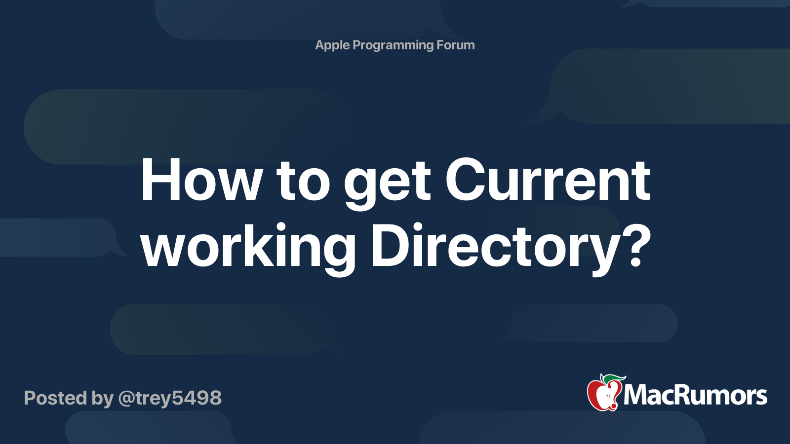 how-to-get-current-working-directory-macrumors-forums