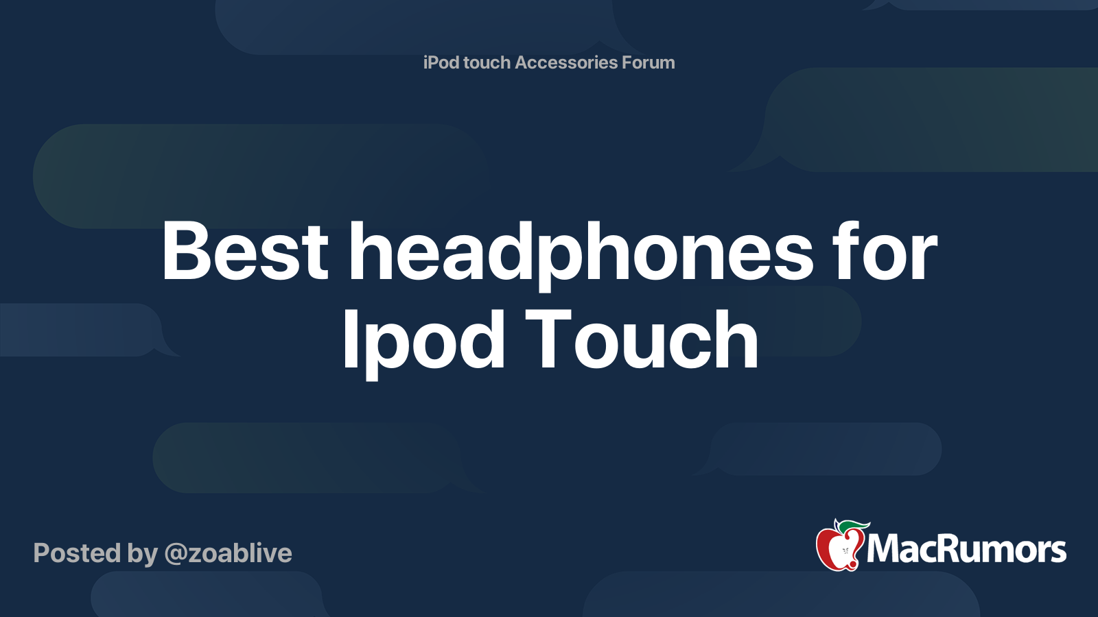 Best headphones for discount ipod