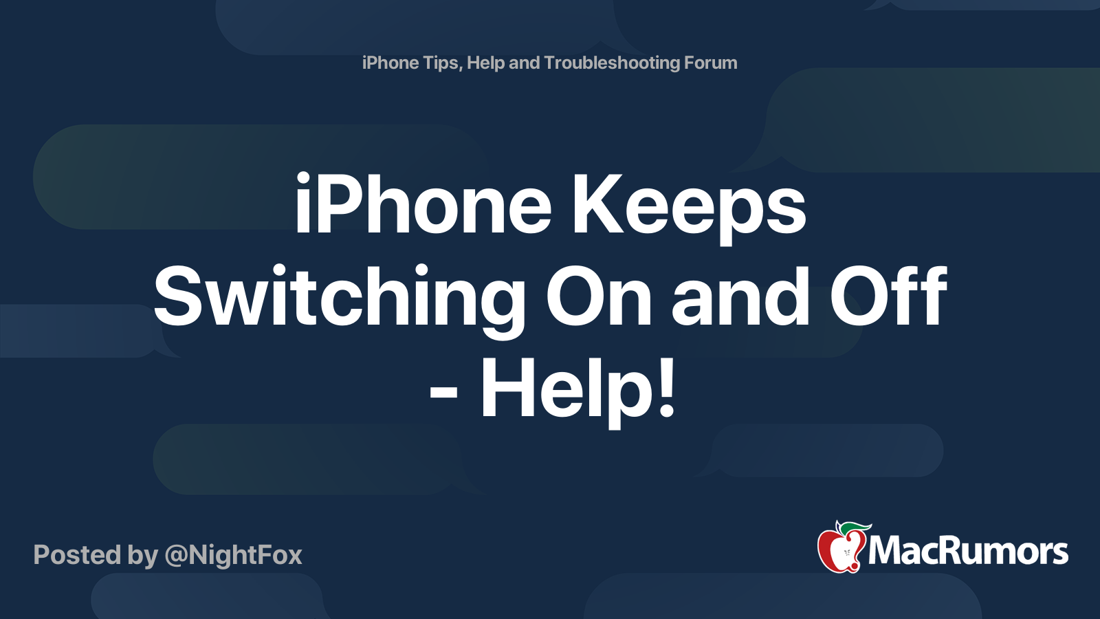 iphone 6 plus switching on and off