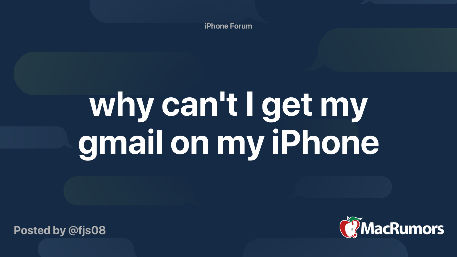 why-can-t-i-get-my-gmail-on-my-iphone-macrumors-forums