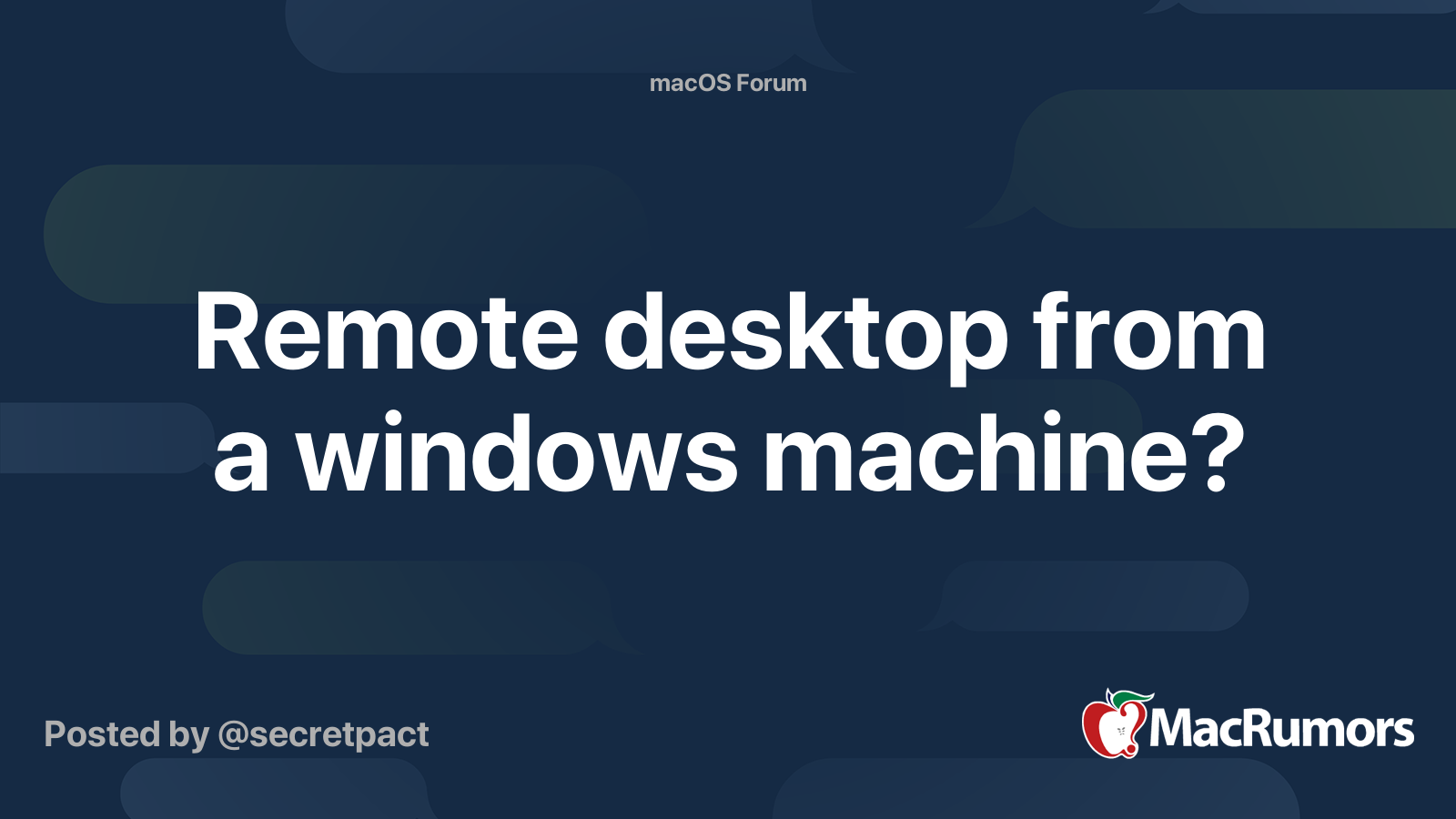 remote-desktop-from-a-windows-machine-macrumors-forums