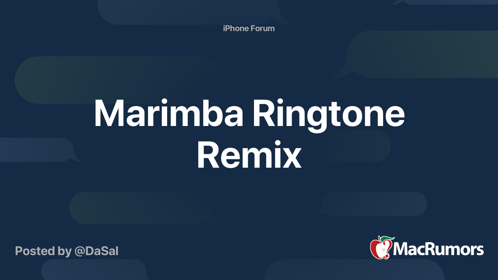 new marimba ringtone