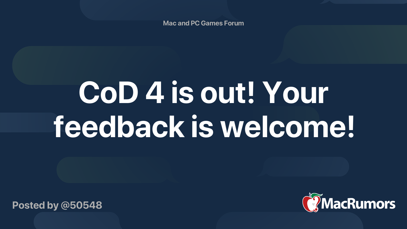 cod-4-is-out-your-feedback-is-welcome-macrumors-forums