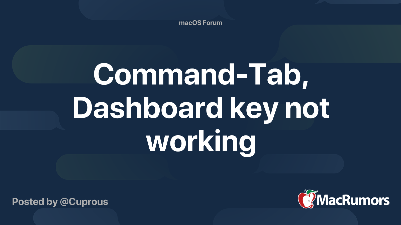 Command tab mac os не переключает