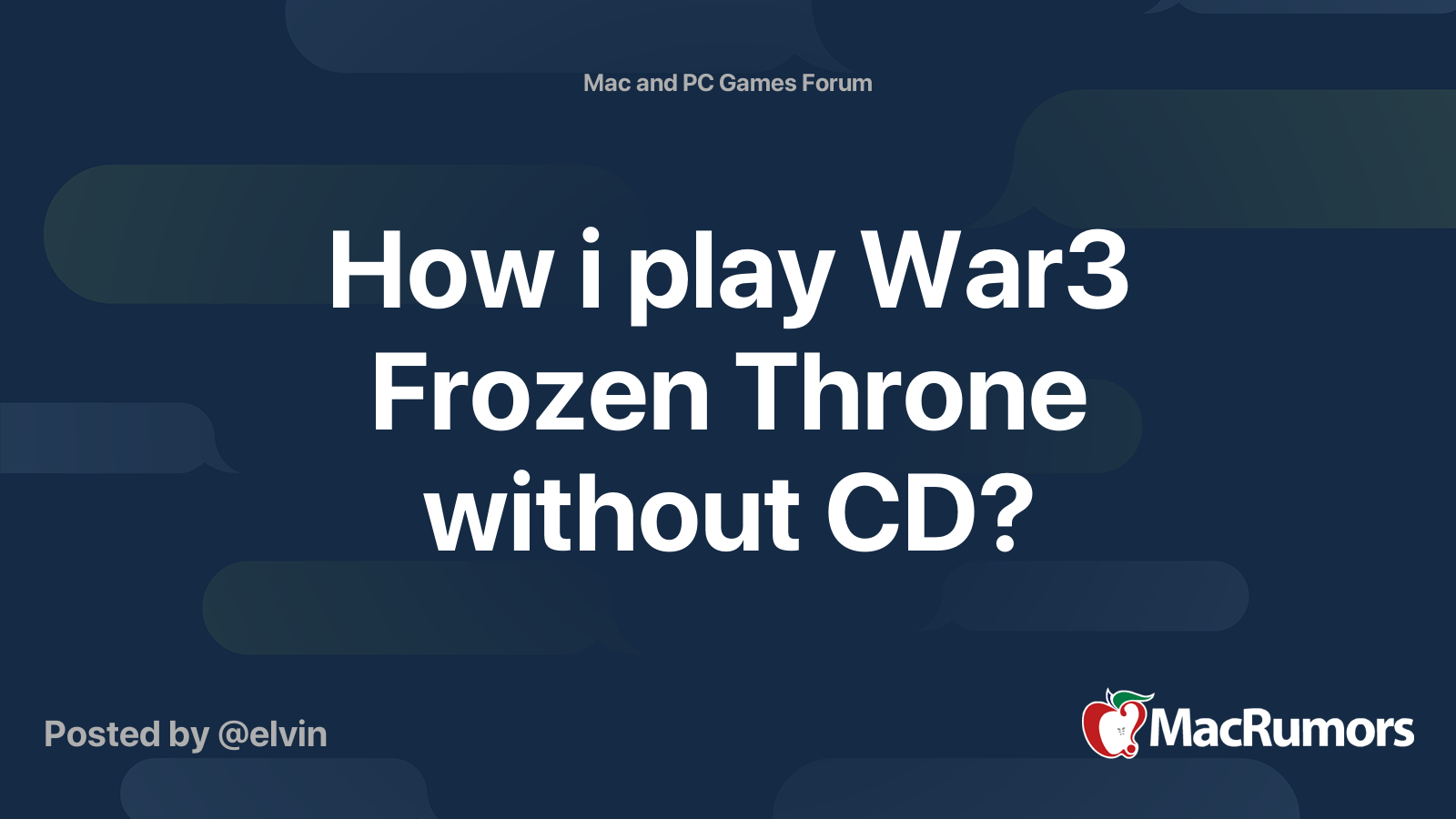 how to install warcraft 3 frozen throne without cd