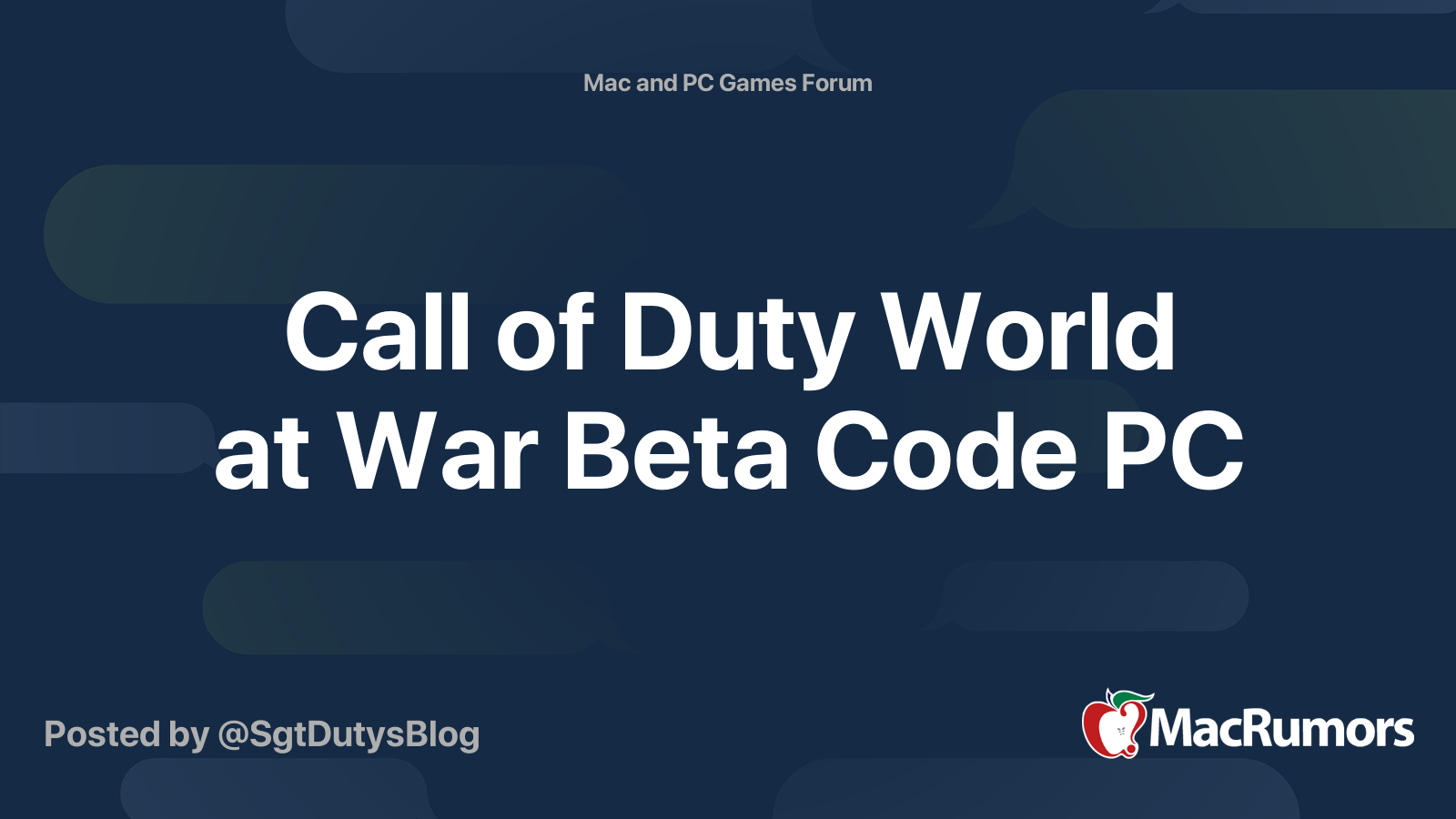 Call of Duty: World at War Cheats and Codes for PC