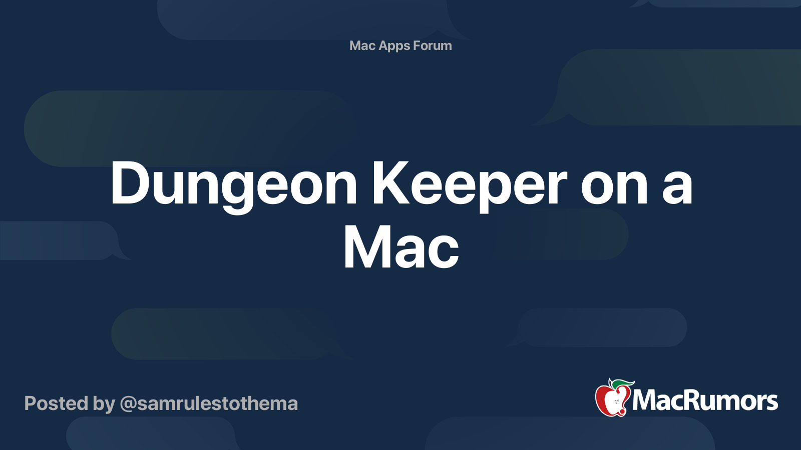 Dungeon Keeper Download For Mac