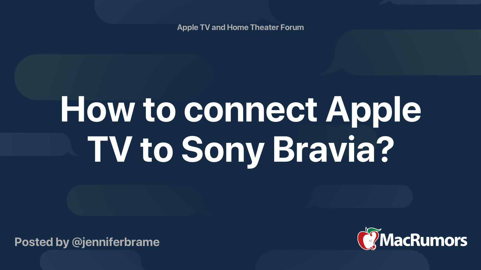 comment connecter mon iphone a ma tv sony bravia