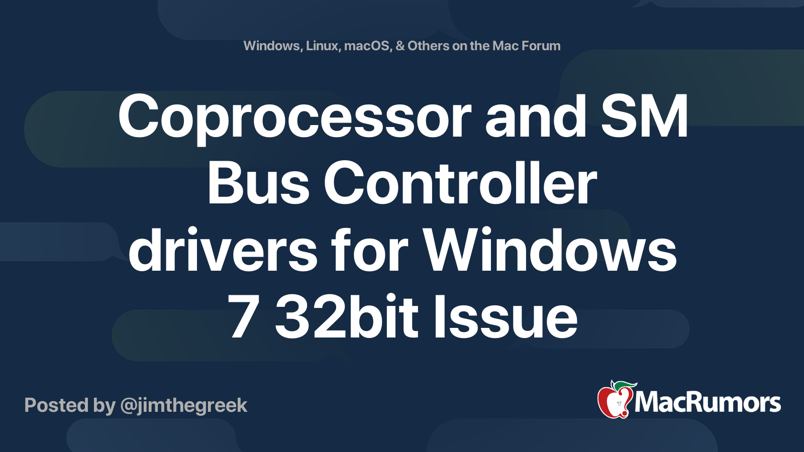 Coprocessor Windows 7 Bootcamp Drivers For Mac Mini Mid 2010