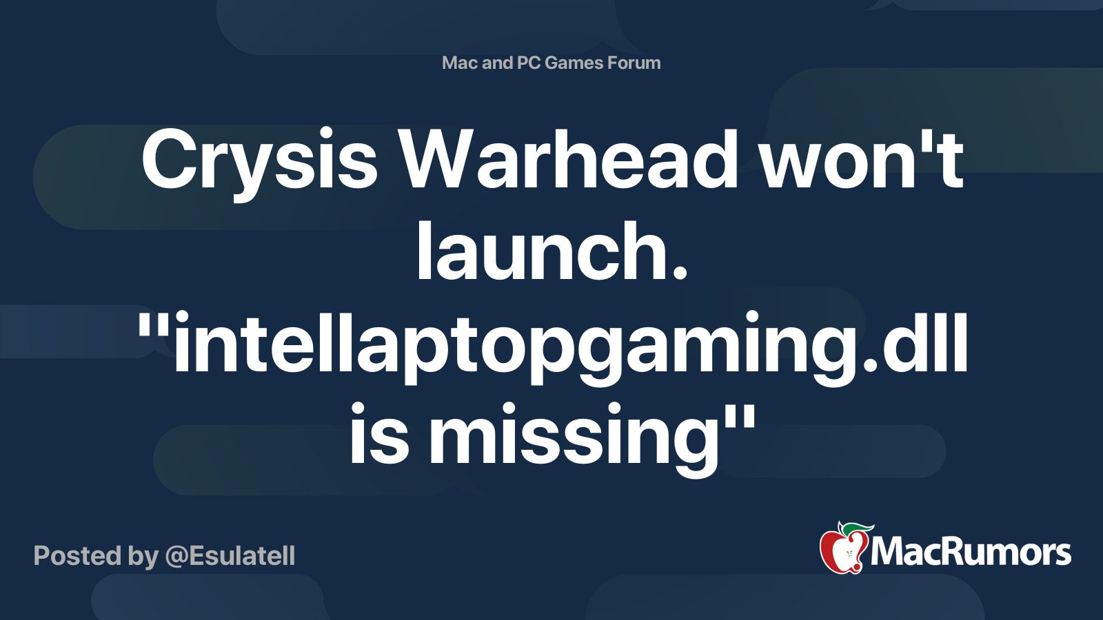 Crysis Warhead For Mac Os